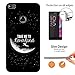 Produktbild 000021 - Cool Funky Moon Take Me To Neverland Design Huawei P8 Lite 2017/ P9 Lite 2017 Fashion Trend Leichtgewicht Hülle Ultra Slim 0.3MM Kunststoff Kanten und Rückseite Protection Hülle - Clear