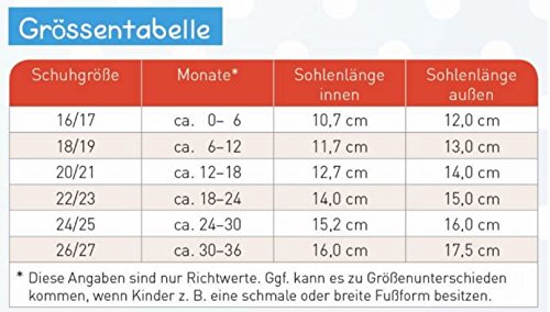 HOBEA-Germany Leder Krabbelschuhe Babyschuhe Sterne in verschiedenen Farben von baBice - 7