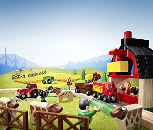 BRIO World - Farm Railway Set