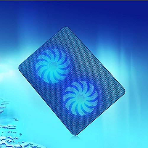 TopMate Notebook Laptop Kühler Laptop Unterlage- 2x Lüfter – 2 x Usb – 10 – 14″ Zoll - 6