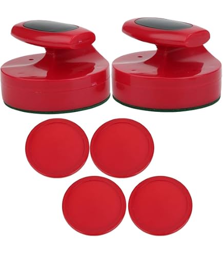 Rondelle de Air Hockey, Légère 8 Pcs Améliore l'Expérience de Jeu Accessoires de Air Hockey de Table Robuste pour Salle de Jeux Type B