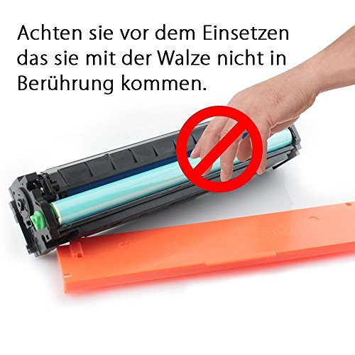 4 SCHNEIDERPRINTWARE Toner ( 50 PROZENT höhere DRUCKLEISTUNG ) ( nach ISO-Norm 19798 getestet ) als Ersatz für HP 201X kompatibel zu HP CF400X CF401X CF402X CF403X für HP Color LaserJet Pro MFP M277dw, Color LaserJet Pro MFP M277n, Color LaserJet Pro MFP M274n, Color LaserJet Pro M252dw, Color LaserJet Pro M250 Series – 201X - 4