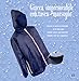 Produktbild Adult wasserdicht regen Jacke winddicht mit Tasche, Größe ML-XL, 3 Farben, schwarz, rot, grün Öl (Verfügbarkeit prüfen)