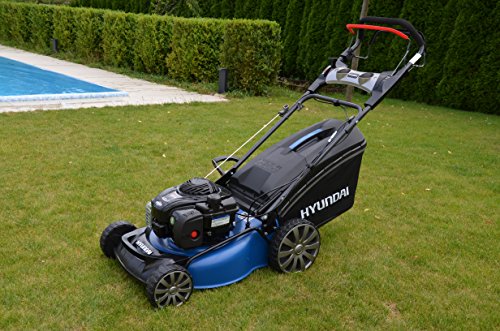 HYUNDAI Benzin-Rasenmäher LM4601G B&S (Selbstantrieb, Schnittbreite 46 cm, 1.9kW Briggs & Stratton Motor, 65L Fangkorb, Mulchfunktion, Benzin-Mäher) - 7