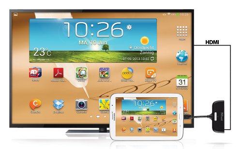 Trust TV-Anschlussset mit Kartenleser für Samsung Galaxy Tablet schwarz - 4
