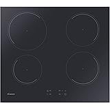 Candy CITT642C/E1 Piano Cottura a Induzione, 4 fuochi, Vetroceramica, da Incasso, Power Management, Touch, Grill, Blocco Sicu