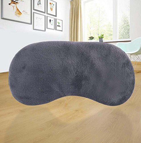 Lovely Cotton Eye Mask Classic Hochwertige Eyeshade Breathable Leicht, Grau