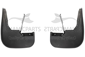 DYNAMIC PARTS QUALITY CAR SPARES Front Mudflaps Mud Flap Replacement For Ford Transit Mk6 Mk7 R+L (2000-2013)