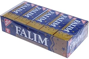 Sugarless Falim Plain Gum (20 Pack (100 Pieces)) by Falim