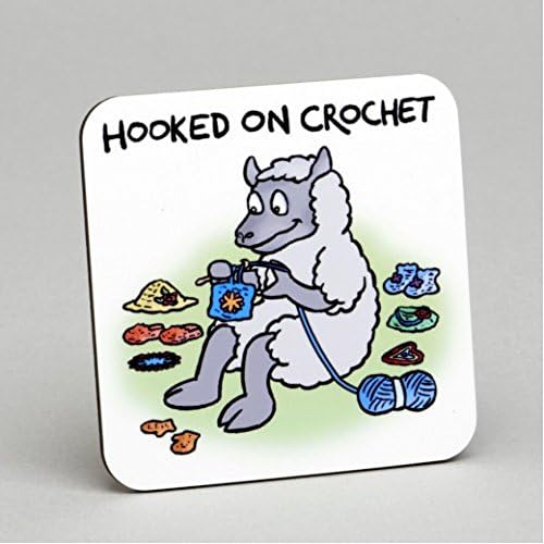 Vanessa Bee Hooked on Crochet Coaster