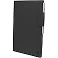 ZhaoCo Case for reMarkable Paper Pro Tablet 11.8 inch 2024, PU Leather Slim Lightweight Book Folio Stand Protective Magnetic Cover - Black