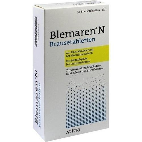 Preisvergleich Produktbild BLEMAREN N BRAUSETABLETTEN 50St Brausetabletten PZN:4078045