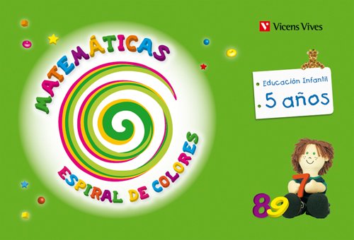 Espiral De Colores Matemáticas 5 Años (Espiral Magica Material Alumno)