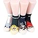 Produktbild Disney Vitamin Sneakers Women's Socks 4 pairs Made in Korea (JUDY,CLAWHAUSER,FLASH,NICK)