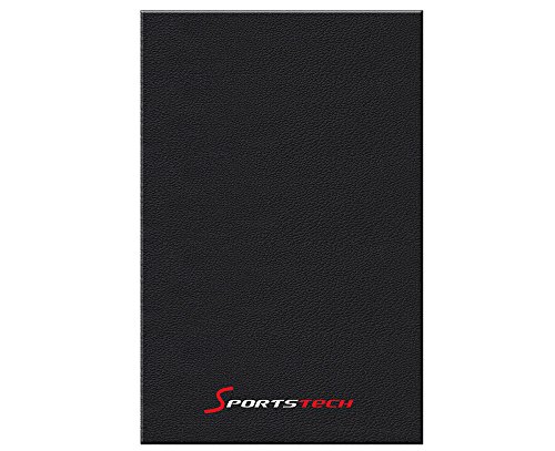 Bodenschutzmatte für Fitnessgeräte Heimtrainer – Sport Multifunktionsmatte Unterlegmatte schwarz Floor Protector - 2