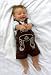 Mogo.cc Baby Boys' Christening Gown Stick blau