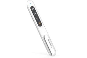 Telecommande Powerpoint, NORWII N27 Pointeur Laser Powerpoint 2.4GHz 100M Longue Portée adapté avec PowerPoint/Keynote/Hyperliens/Google Slides/PDF/MS Word/Prezi