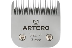 ARTERO Cuchilla A5. Compatible con Las Marcas, Andis, Moser, Heiniger, Oster, Aesculap Modelo Fav5 y Fav5 (Nº 7F - 3mm)