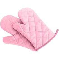 Daloual Strofinacci Da Cucina 100% Cotone – Set Da 3, Colore Rosa, 50x70 Cm