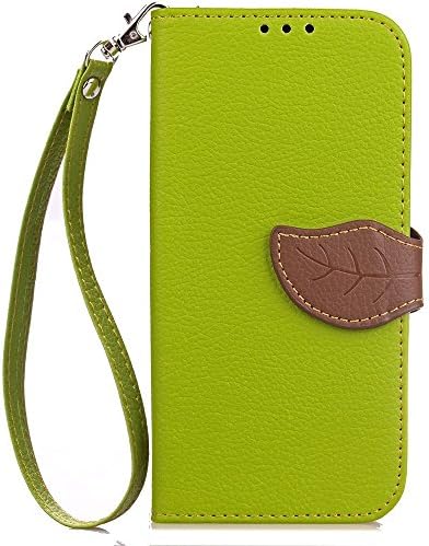 Eaquro LG V30 Case,Eaquro Fashion Design PU Leather Wallet Folio Flip Case with Stand Function for LG V30 - Green