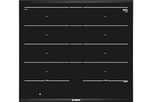 ‎BOSCH Bosch Serie 8 PXY675DC1E płyta czarna Wbudowana (umieszczenie) Płyta indukcyjna strefa 4 stref(y) Szkło ceramiczne, czarna