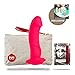 Produktbild Fun Factory THE BOSS Stub, rosa, Silikon Dildo (Set inkl. tollen Zubehör) XL-Dildo 18 cm, Stub Sexspielzeug für sie und ihn
