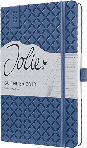 Preisvergleich Produktbild Sigel J8101 Wochenkalender Jolie 2018, ca. A5, dunkelblau - viele Modelle