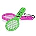 Produktbild Fdit Tennisschläger für Nintendo Schalter für Joy Con Mario Tennis Aces Spiel Mario Abenteuermodus (2 Packungen)(Grün Rosa)
