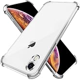 KZY İletişim iPhone Xr ile uyumlu ile Uyumlu Kapak Şeffaf Airbag Antishock K&ouml;şe Korumalı Silikon Kılıf