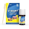 VWART VANISHES WARTS &CORNS Remover Liquid Rapidly Eliminates Both Plantar and Common | Advanced Natural Formula | Effective Painless Wart Removal Treatment with Wooden Applicator - (3ML) (Pack Of 1)