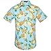 Produktbild Herren Kurzarm T-Shirt Persönlichkeit Slim Fit Shirt Sommer Ananas Hawaii T-Shirts Pullover Tops reguläre T-Shirt Bluse Tops