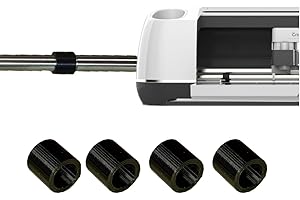 Kimalab (Pack of 4) Replacement for Cricut Maker/Cricut Machine, Rubber Wheel Mat Guide Rubber Roller/Wheel Pack