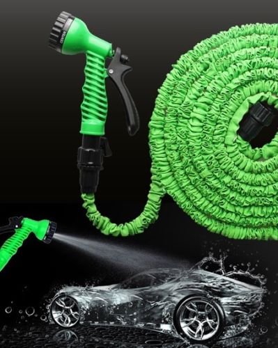 flexibler Gartenschlauch Flexi-Schlauch – Wasserschlauch – keine Knicke mehr, ausdehnbar (15 m) - 3