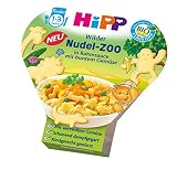 HiPP Wilder Nudel-Zoo in Rahmsauce mit buntem Gemüse
