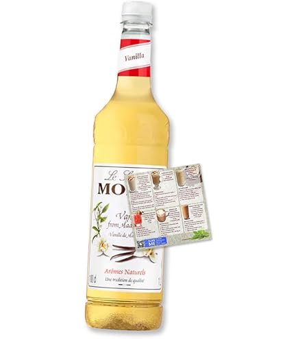 MONIN Premium Vanilla Sugar Free Syrup 1L For Coffee And Cocktails Vegan Friendly Allergen Free 100 Natural Flavours And Colourings Sugar Free~p119602008