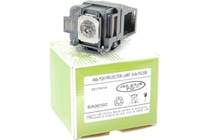Alda PQ Premium, Lampe de projecteur Compatible avec Les projecteurs EPSON EB-955WH, EB-U04, EB-U32, EB-W29, EB-X31, EH-TW5300, Lampe avec boîtier