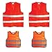 Produktbild Maxpack® Wanrnwesten-Set 4 Stück - 2 Erwachsene (L-XL) + 2 Kinder(S) gemäß neuer EN ISO 20471:2013 Norm - in orange