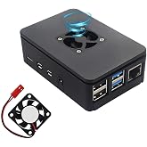 TLS Robotik Raspberry Pi 4 Model B Soğutma Fanlı Kutusu