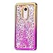 Produktbild Xiaomi Redmi Note 4X Hülle Glitzer Liquid Transparent Schutzhülle, Xiaomi Redmi Note 4 Handyhülle Rosa Weich Silikon Case Stoßfest Handytasche Kreativ Protective Cover Handy Tasche Schale Kratzfeste Anti-Fingerprint, Turm