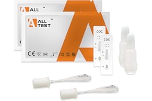 2 Alltest Test Antidroga Cocaina Saliva 20 ng/ml Rapidi antidroghe Droga test Strisce Test Rilevamento Test testne Antidroga Drug Test Stick analisi tossicologico stiscia coca Test salivare test kit