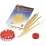 Paja 2 estrellas washati Set, 4 teilig incluye cuaderno washati