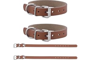 GORGECRAFT 4 Correa de Estribo de Piel de Vaca con Hebilla de Metal de 31cm Cesta de Cuero Ajustable para Bicicleta, Correas de Almacenamiento para Manillar Delantero Accesorio Colgar, Color Negro