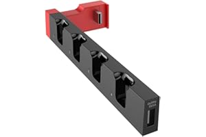 XGAGHB Domybest Chargeur Manette Switch NS Station de Charge pour Console de Jeu Switch Joy-Con avec Indicateur