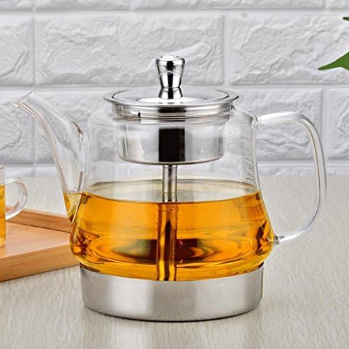ZHAOJING Tea Cooker Heat-resistant Glass Teapot Electric Cooker Warm Tea Pu'er Teapot ( Capacity : 1.2l )
