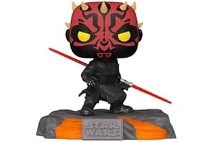 Funko Pop! Deluxe: Disney Star Wars - Red Saber Series Volume 1: Darth Maul (Glows in the Dark) (Special Edition) #520 Bobble-Head Vinyl Figure