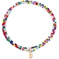 Acquista Collana in similpelle multistrato artigianale Boho-Chic