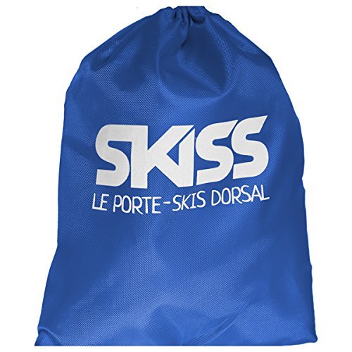 SKISS Porte-Skis Dorsal Enfant Bleu