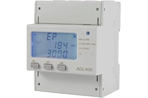 3 Fas 4 Ledar ADL400-D Smart Power Meter Din Rail Energimätare Med Rs485 Modbus-RTU