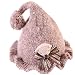 Produktbild iSpchen Winter Baby Mützen, Gestrickte Warme Baumwolle Gefüttert Nette Pom Pom Beanie Mütze Einfarbig Schöne Cartoon Bär Cap Kinder Jungen Mädchen 1-2 Alter Leichte Khaki
