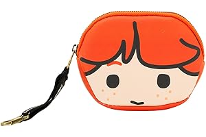 KARACTERMANIA Harry Potter Ron Chibi -Portmonetka Pill, Czerwona, 12 x 8,5 cm